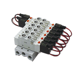 台湾CHELIC气立可 五口电磁阀 SM5000