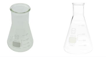 日本原装IRIE入江商会超厚三角烧瓶广口 DURAN 250mL