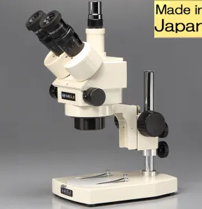 日本原装MEIJI明治 变焦可变三目体视显微镜 EMZ-5TRH-P/10