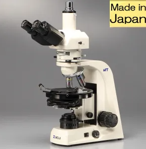 日本原装MEIJI明治 石棉测量偏振色散显微镜 MT6930/945-2 带点计数器