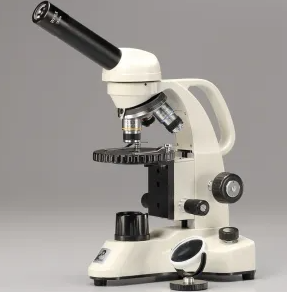 日本原装MEIJI明治 教育实践用生物显微镜,带特殊铝壳MT-100B