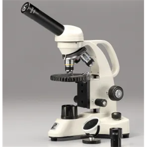 日本原装MEIJI明治 教育实践用生物显微镜，带特殊铝壳 MT-101B