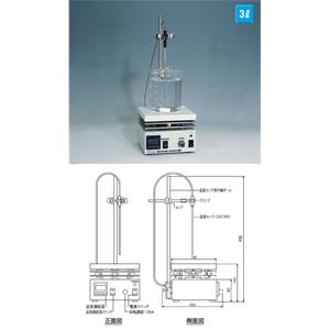 日本原装NISSIN日伸理化 PID控制热板搅拌器SW-17HSD