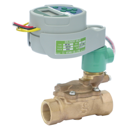 日本VENN桃太郎 电池供电电磁阀 WS-38N