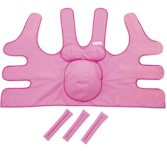 日本NITTO KAGAKU日陶科学 孕妇体验夹克模特 4759610 粉蓝双色套装