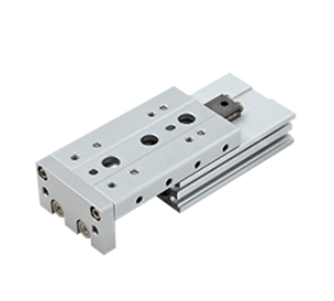 台湾CHELIC气立可 附滑轨型双轴气压缸 MDX系列