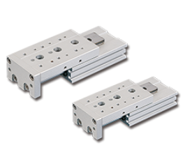 台湾CHELIC气立可 附滑轨型双轴气缸 MDQA系列