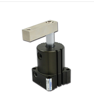 台湾CHELIC气立可 气压转角下压缸(附金属刮尘环) HBR系列