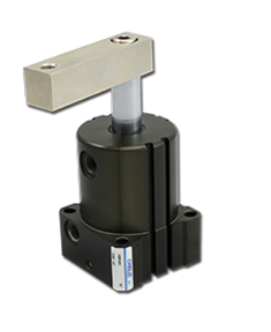 台湾CHELIC气立可 气压转角下压缸(附金属刮尘环) HBL系列