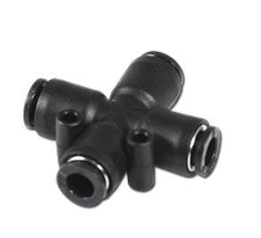 台湾CHELIC气立可 四通接头 SQX