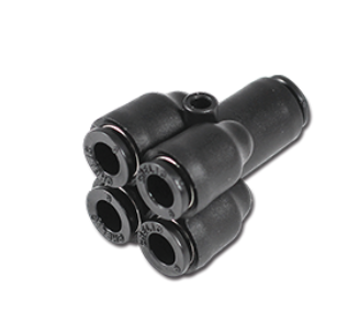 台湾CHELIC气立可 Y型五通接头 SQW