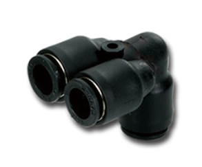 台湾CHELIC气立可 L型三通接头 SQKU