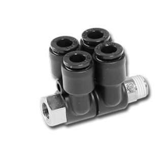 台湾CHELIC气立可 P 型多管路回转双接头 SQBP