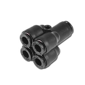 台湾CHELIC气立可 Y型五通接头 SQW