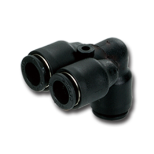 台湾CHELIC气立可 L型三通接头 SQKU