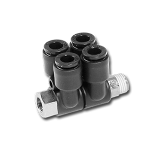 台湾CHELIC气立可 P 型多管路回转双接头 SQBP