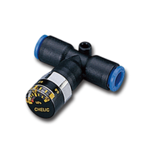 台湾CHELIC气立可 T型二通压力计接头 SQEG