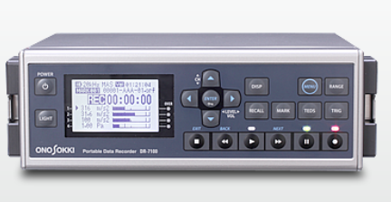 日本ONO SOKKI小野测器 便携式声学振动记录仪  DR-7100