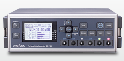 日本ONO SOKKI小野测器 便携式声学振动记录仪 DR-7100