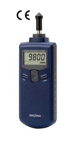 日本ONO SOKKI小野测器 触式数字手持式转速表 HT-3200