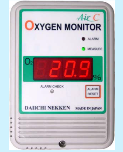 江崎中部地区办事处推荐 日本ANALYZER第一热研 固定式氧气监测仪 Air-C