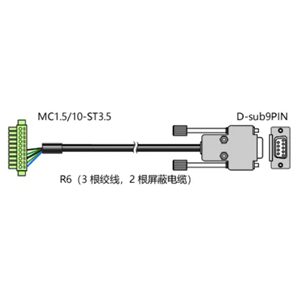 日本ONO SOKKI小野测器 RS-232C cable PE3532908 (PS-D10502)