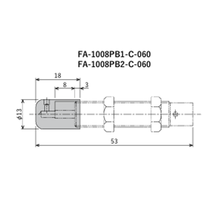 FUJILATEX不二精器 防滴盖 FA-1008PB1-C-060