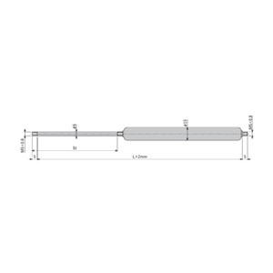 FUJILATEX不二精器 气体弹簧 FGS-15-150-BB