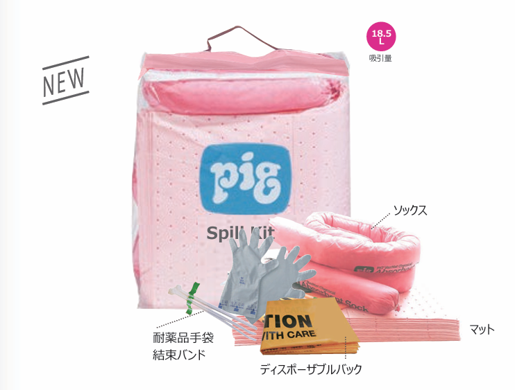 ASH理化制作所 替换装防滑垫 Pig®垫子5枚 96990-41