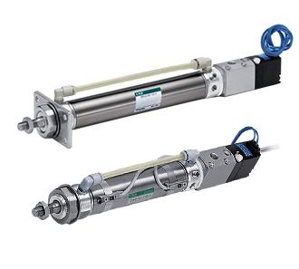 日本原装进口CKD喜开理 小型带阀气缸CKV2