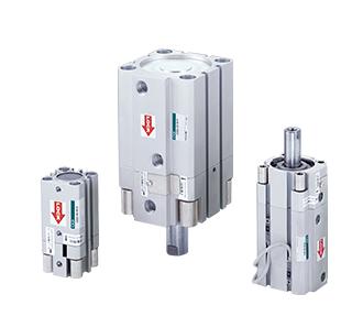 日本原装进口CKD喜开理 带防坠落超级紧凑型气缸USSD-K