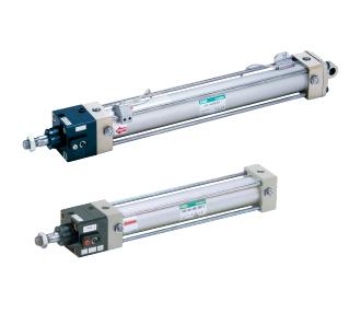 日本原装进口CKD喜开理 带任意位置防坠落的SELEX气缸USC