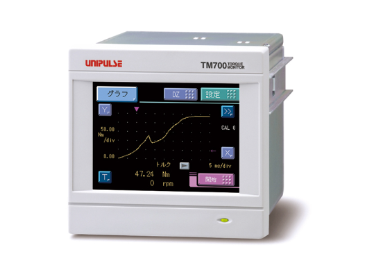 日本原装进口UNIPULSE尤尼帕斯 专用高速扭矩波形监测仪TM700