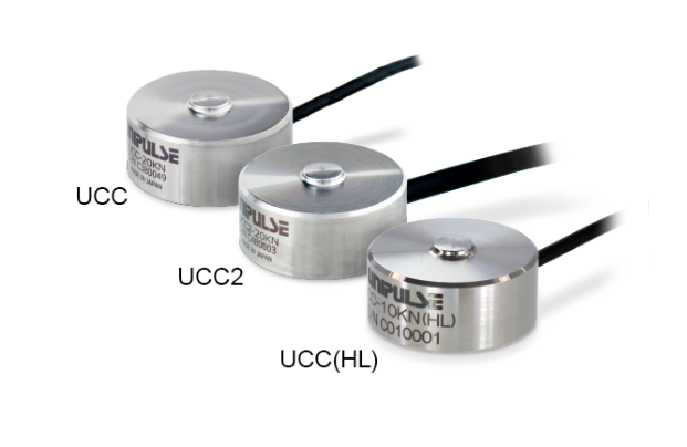 日本原装进口UNIPULSE尤尼帕斯 小型、大容量、压缩负载传感器UCC2-20KN