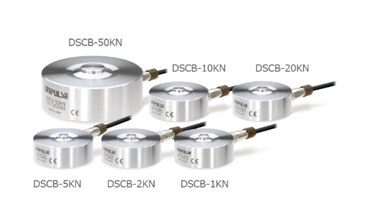 日本原装进口UNIPULSE尤尼帕斯 高刚性数字负载传感器DSCB-50KN