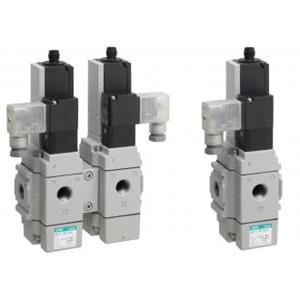 日本原装进口CKD喜开理 带阀芯位置检测功能的3通电磁阀SNP-2