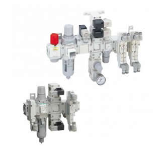 日本原装进口CKD喜开理 气源处理单元CXUZ-FL