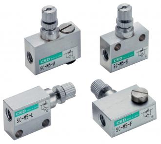 日本原装进口CKD喜开理 超小型调速阀SC-M