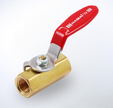 日本HAMAI哈迈 杠杆手柄式黄铜球阀 BBS-01-15Rc