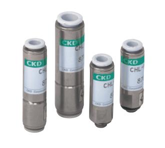 日本原装进口CKD喜开理 带快插接头小型止回阀CHL