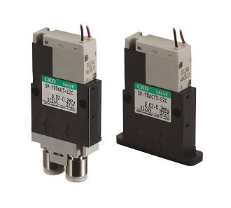 日本原装进口CKD喜开理 压缩空气用薄型先导式 2通电磁阀SP