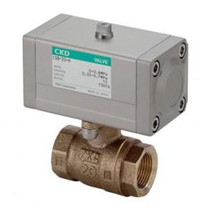 日本原装进口CKD喜开理 蒸气用气控式球阀2通阀CSB