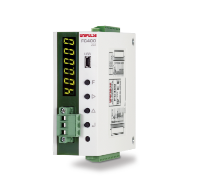 日本原装进口UNIPULSE尤尼帕斯 RS-232C 嵌入式称重指示器FC400-232