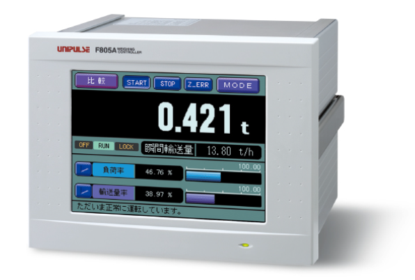 日本原装进口UNIPULSE尤尼帕斯 皮带秤称重指示器F805AT-BC