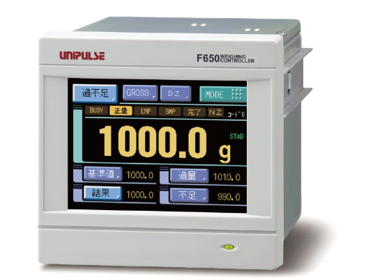 日本原装进口UNIPULSE尤尼帕斯 称重指示器F650-CK