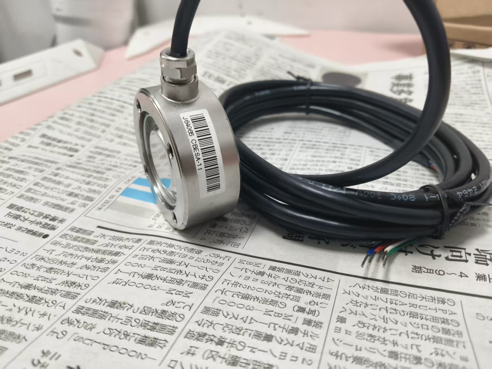 江崎中部地区办事处推荐原装进口韩国BONGSHIN信奉压力传感器CBESA-1T(1000KG)