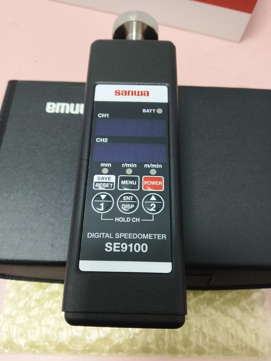 江崎中部地区办事处推荐日本原装进口SANWA三和电气 转速仪  SANWA-SE9100