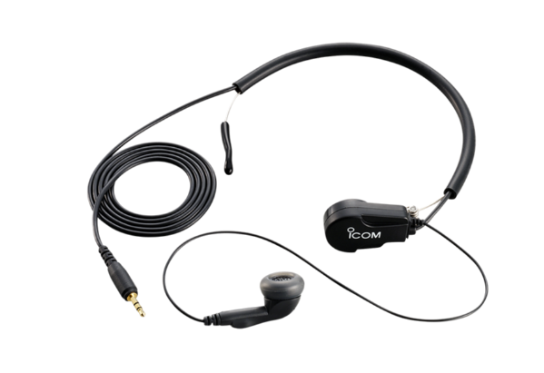 日本ICOM艾可慕 带喉音麦克风的耳机  HS-97