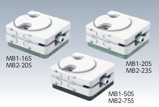 日本NABEYA锅屋 防振调平块MB型 带旋转垫MB2-23S