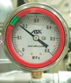 日本ASK 甘油压力表 CR-60